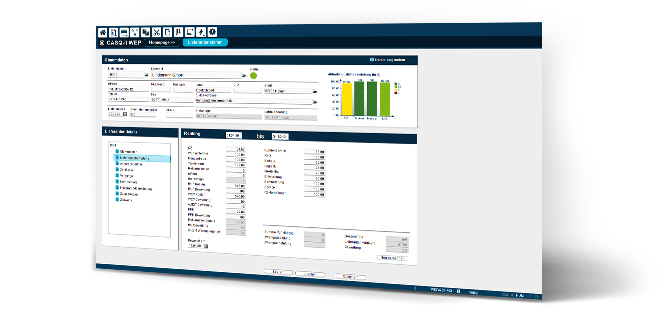 Screenshot WEP Software