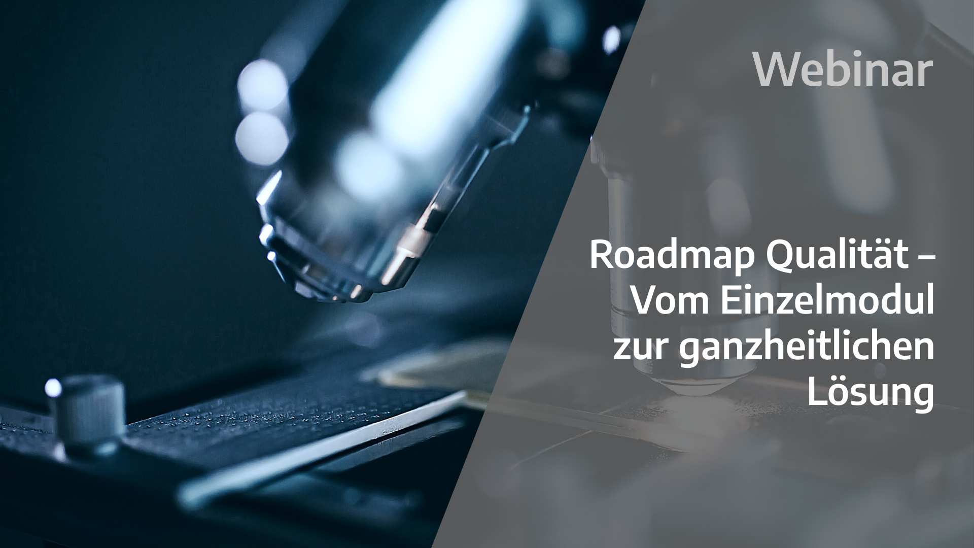 Webcast Roadmap Qualität 